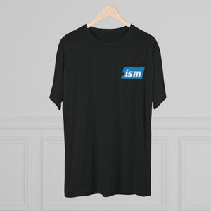 Black ISM PM 2.0 Mountain Biking Unisex Tee. ISM Men's Shirt. ISM Women's Shirt. ISM Unisex Shirt. ISM Mountain Biker Shirt. ISM PM 2.0.