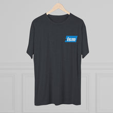 Navy ISM PM 2.0 Mountain Biking Unisex Tee. ISM Men's Shirt. ISM Women's Shirt. ISM Unisex Shirt. ISM Mountain Biker Shirt. ISM PM 2.0.