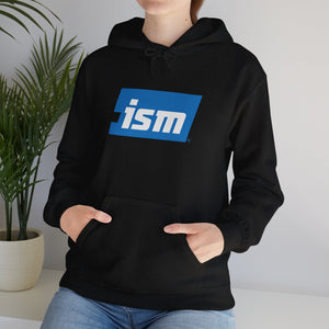 ISM Black Hoodie. ISM Unisex Heavy Blend™ Hooded Sweatshirt. ISM Men's Hoodie. ISM Women's Hoodie. ISM Ticket Logo Hoodie.