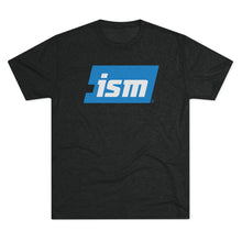 Tri-Blend Black. ISM Unisex Tri-Blend Crew Tee. ISM Men's T-Shirt. ISM Women's T-Shirt. ISM Unisex Shirt. ISM Ticket Logo Shirt.