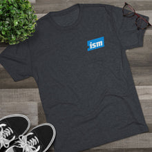 Navy ISM PM 2.0 Mountain Biking Unisex Tee. ISM Men's Shirt. ISM Women's Shirt. ISM Unisex Shirt. ISM Mountain Biker Shirt. ISM PM 2.0.